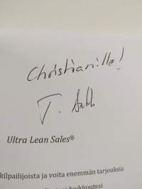 UltraLeanSales2.0 - Lopeta arvailu (signeerattu, tekijän omiste)
