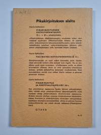Pikakirjoituksen alkeet