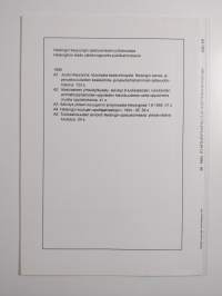 Helsingin koulujen opettajatilastoja lv. 1994-95