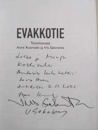 Evakkotie (signeerattu, tekijän omiste)
