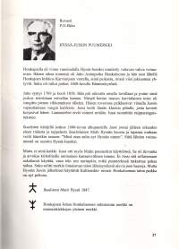 Satakunnan Sukututkimusseura ry 30  1994