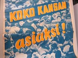 Raittius KOKO KANSAN asiaksi! -raittiusvalistusjuliste