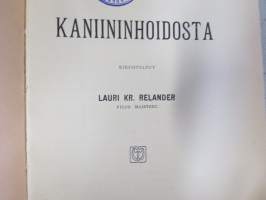 Kaniininhoidosta