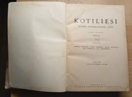 Kotiliesi 1924 -sidottu vuosikerta