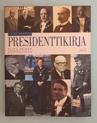Presidenttikirja - presidenttipostikortit.  ( presidentit, valtionpäämiehet, postikortit, henkilöhistoria )