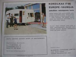 Europe 1967 matkailuvauniu - myyntiesite