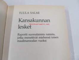 Kansakunnan lesket : raportti suomalaisista naisista, jotka menettivät miehensä toisen maailamansodan vuoksi
