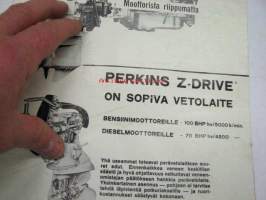 Perkins Z-Drive perävetolaite -myyntiesite
