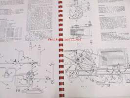 Juko Instruktionsbok och reservdelsförtekning för 1-radig betupptagare från tillverkningsnummer S 1-2500
