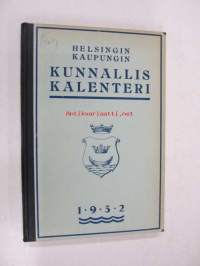 Helsingin kaupungin kunnalliskalenteri 9. 1932