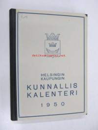 Helsingin kaupungin kunnalliskalenteri 22. 1950