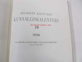 Helsingin kaupungin kunnalliskalenteri 28. 1956