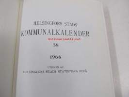 Helsingfors stads kommunalkalender 38. 1966