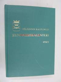 Helsingin kaupungin kunnalliskalenteri 41. 1969