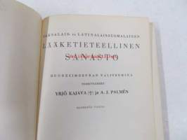 Saksalais- ja latinalais-suomalainen lääketieteellinen sanasto