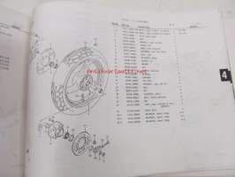 Suzuki RG125F, RG125FN, RG125FUN parts catalogue - varaosaluettelo