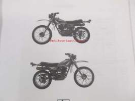Yamaha XT250&#039;82 (5G4) Europe parts catalogue - varaosaluettelo