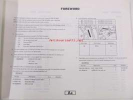 Yamaha XT250&#039;82 (5G4) Europe parts catalogue - varaosaluettelo