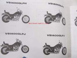 Suzuki VS1400GL (VX51L) VS1400GLPH/VS1400GLFH, VS14000GLPJ/VS1400GLFJ, VS1400GLPK, VS1400GLPL/VS1400GLFL, VS1400GLPM/VS1400GLFM, VS1400GLPN/VS1400GLFN parts