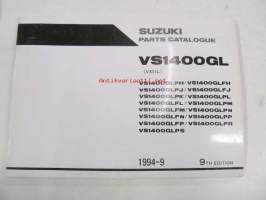 Suzuki VS1400GL (VX51L) VS1400GLPH/VS1400GLFH, VS14000GLPJ/VS1400GLFJ, VS1400GLPK/VS1400GLPL, VS1400GLFL/VS1400GLPM, VS1400GLFM/VS1400GLPN, VS1400GLFN/VS1400GLPP,