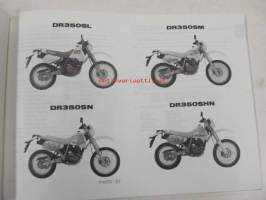 Suzuki DR350S (SK42A/SK42B) DR350SL, DR350SM, DR350SN, DR350SHN parts catalogue - varaosaluettelo
