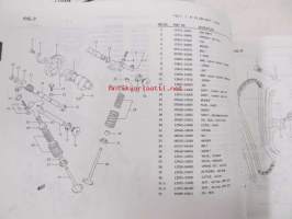 Suzuki DR350S (SK42A/SK42B) DR350SL, DR350SM, DR350SN, DR350SHN parts catalogue - varaosaluettelo