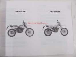 Suzuki DR350S (SK42A/SK42B) DR350SL, DR350SM parts catalogue - varaosaluettelo