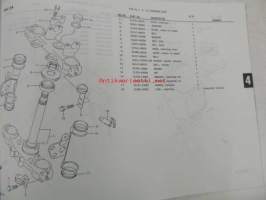 Suzuki DR350S (SK42A/SK42B) DR350SL, DR350SM parts catalogue - varaosaluettelo