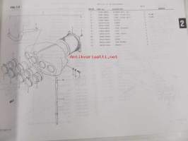 Suzuki GSX1100 (GV72A) GSX1100J, GSX1100FJ, GS1100FK, GSX1100FL, GSX1100FM parts catalogue - varaosaluettelo