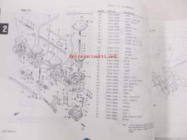 Suzuki GSX1100 (GV72A) GSX1100J, GSX1100FJ, GS1100FK, GSX1100FL, GSX1100FM parts catalogue - varaosaluettelo