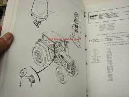 Massey-Ferguson 2000 accessories -varaosaluettelo -lisälaitteiden ja tarvikkeiden varaosat
