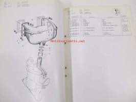 SBM  Utombordsmotor / Outboardmotor typ 360 reservdelslista, spare parts list -moottori varaosaluettelo