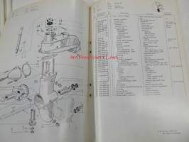 SBM  Utombordsmotor / Outboardmotor typ 360 reservdelslista, spare parts list -moottori varaosaluettelo