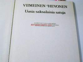 Vimeinen hevonen  Uusia saksalaisia satuja