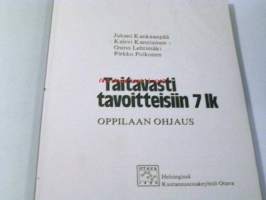 taitavasti tavoitteisiin  oppilaan ohjaus
