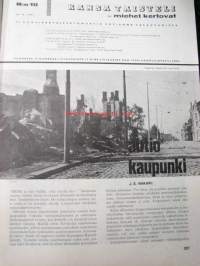 Kansa Taisteli 1967 nr 10. Kuva mm. Heinälahden kirkko Limosarella artikkelissa Kohtaloaan ei kukaan voi välttää (kertoo AHSP pataljoonasta), kirj. L M Kauppi.