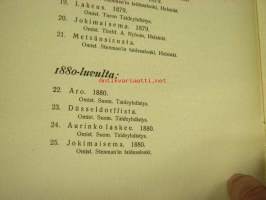 Victor Westerholm-näyttely Ateneumissa 1920 Suomen Taideyhdistys -näyttelyluettelo