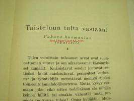 Taisteluun tulta vastaan! -esite