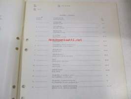 Volvo Penta Utombordsmotor / Outboard motor typ 310, 311 &amp; 313 Reservdelslista, Spare Parts List -varaosaluettelo