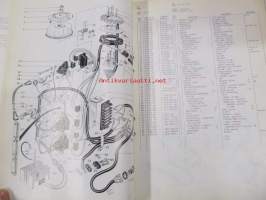 Volvo Penta Utombordsmotor / Outboard motor typ 310, 311 &amp; 313 Reservdelslista, Spare Parts List -varaosaluettelo