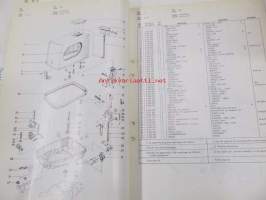 Volvo Penta Utombordsmotor / Outboard motor typ 394 Reservdelslista, Spare Parts List -varaosaluettelo