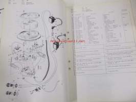 SBM Utombordsmotor / Outboard motor typ 180 Reservdelslista, Spare Parts List -varaosaluettelo