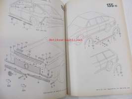 Volkswagen Passat Mod. 87 &gt; 88 Genuine Parts Illustrated Catalogue 1990 -varaosaluettelo