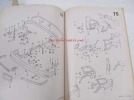 Audi 80 &gt; Mod. 76  Genuine Parts Illustrated Catalogue 1988 -varaosaluettelo