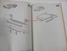 Audi 100 / Avant Mod. 87 &gt; 88 Genuine Parts Illustrated Catalogue 1989 -varaosaluettelo