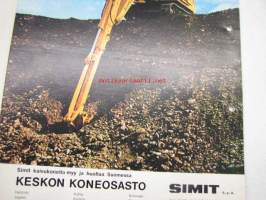 Simit S.600 kaivinkone -myyntiesite
