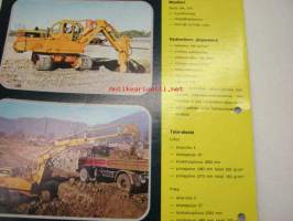 Simit S.600 tela-alustainen kaivinkone -myyntiesite