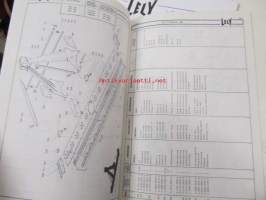 Lely Lelyterra 20 parts list -varaosaluettelo 200-20 250-20 300-20