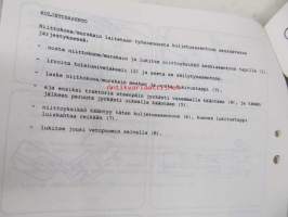 Vicon niittokone OM 216 käyttöohjekirja
