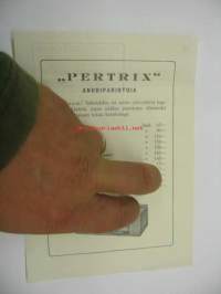 Pertrix anodiparistoja -myyntiesite